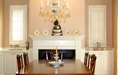 Dining Plantation Shutters